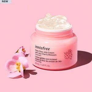 Innisfree Jeju island cherry blossom dewy glow jelly cream